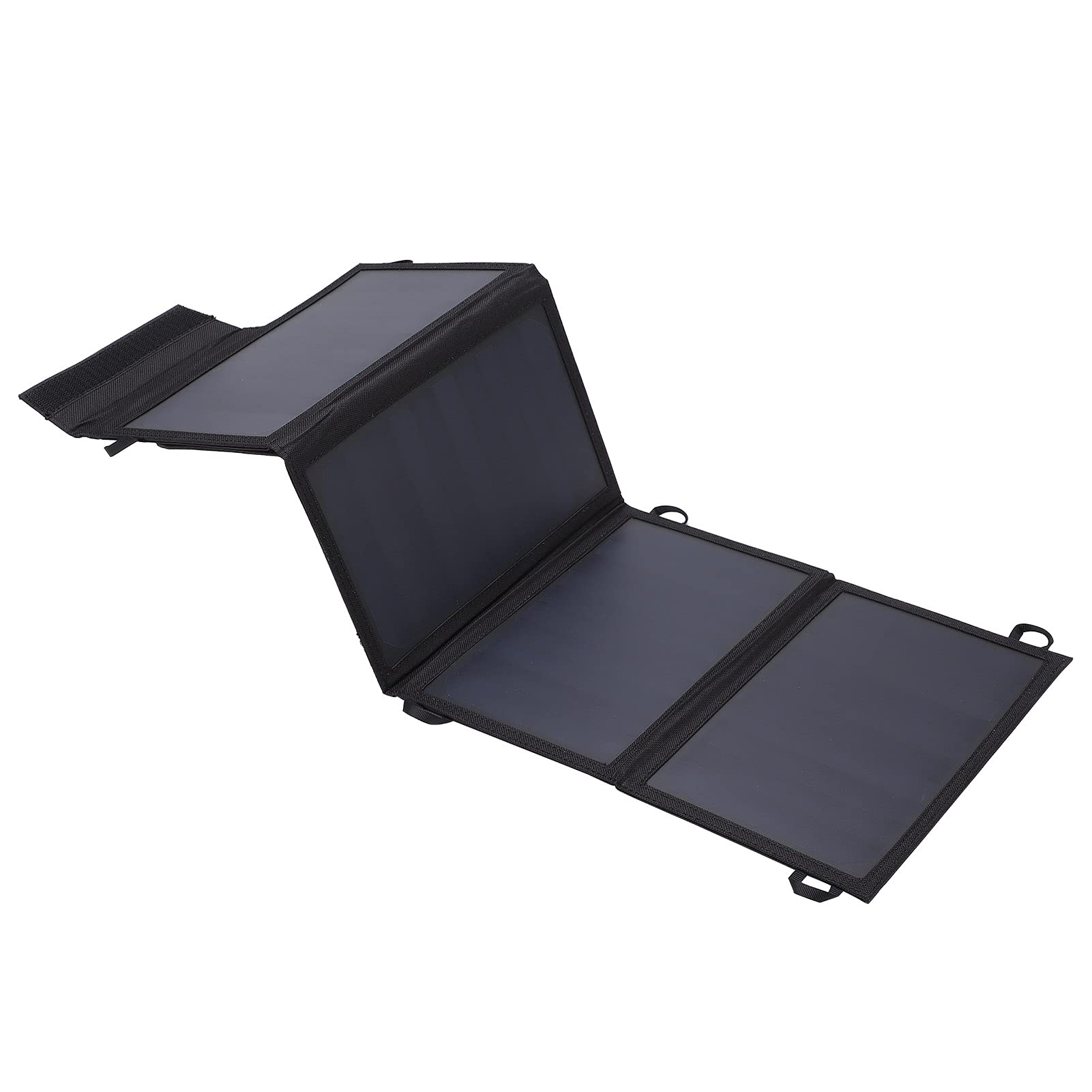 Chargeur Solaire Portable 22W avec Deux Ports USB pour Camping en Plein Air Randonnée Voyage Banque D'alimentation Ultime