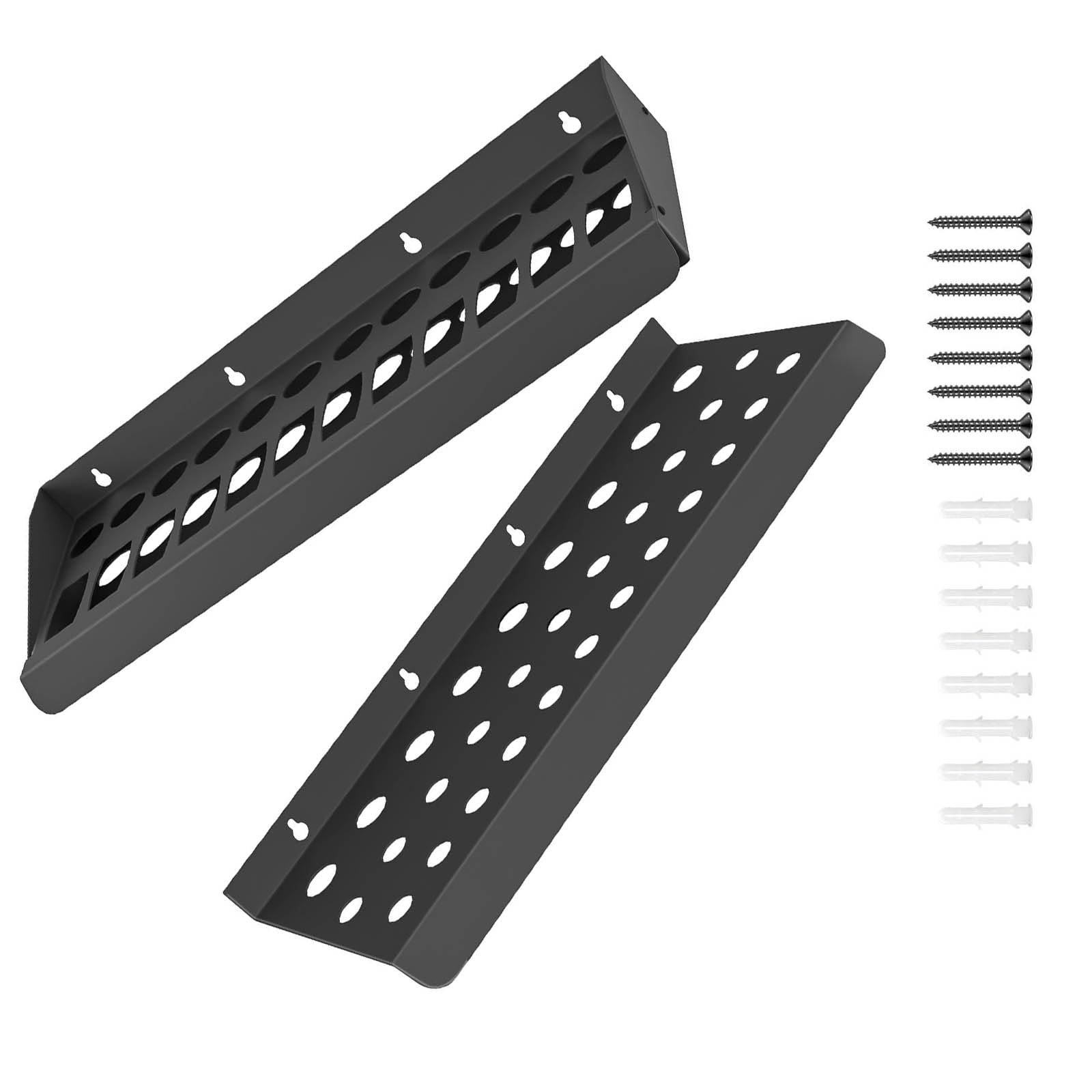 Kalttoy 2 Piece Wall Mounted Tool Holder Strong Alloy Steel Construction Shops 56 Tools Space Saving Plan For Garage Workshop Heavy Duty Wall Mounted Pliers Rack Heavy Duty Screwdriver Holder Garage Tool Rack