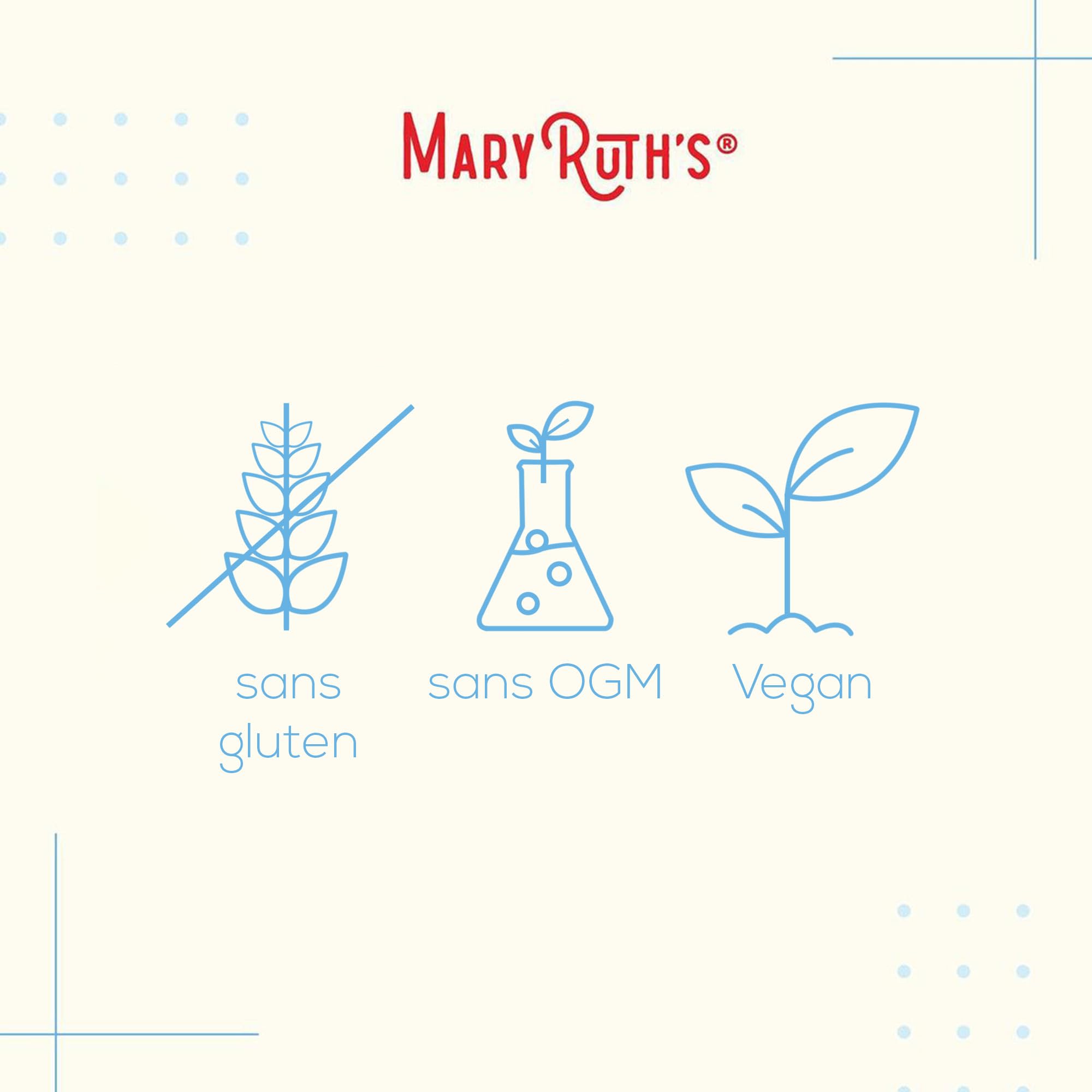 MaryRuth Organics, Liquid Iron, Ferro Liquido Vegano, 450 ml, Testato in Laboratorio, Vegetariano, Senza Glutine, Senza Soia, Senza OGM