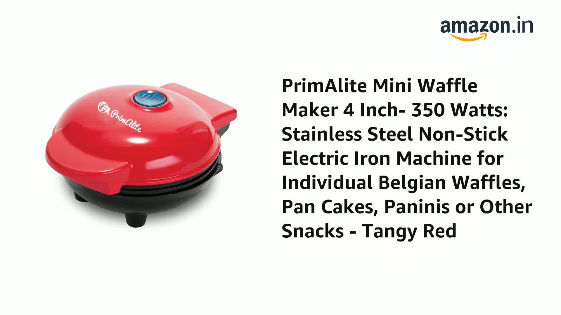 primalite waffle maker