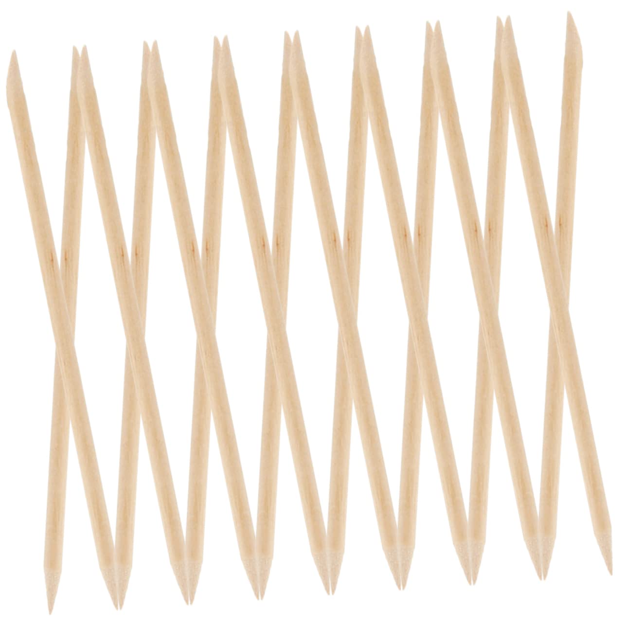 LIFKOME Wooden Nail Sticks Cuticle Pusher 200pcs Bulk Manicure Kit for Nail Cleaning