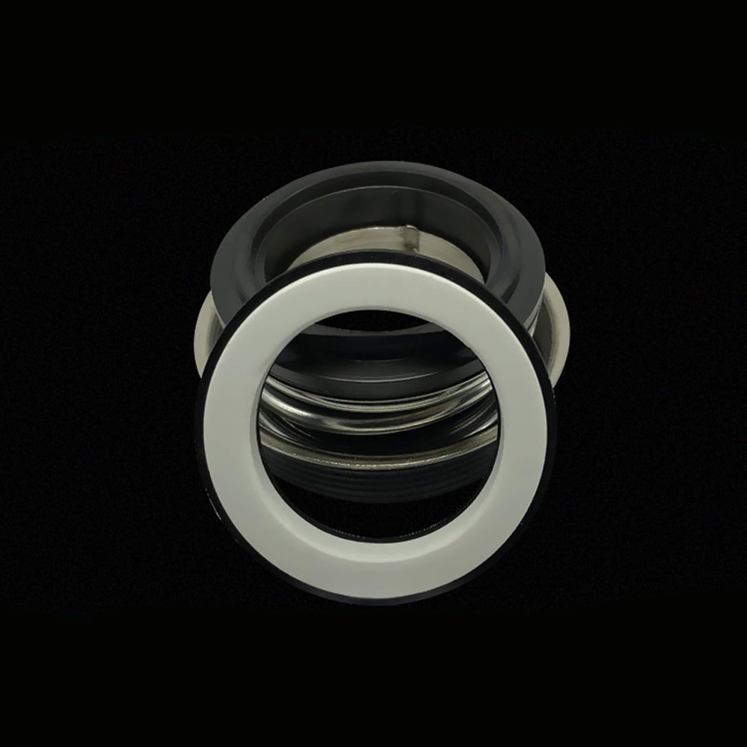 Sello de eje mecánico, resorte único, bomba agua automática 10-30mm, carbono, cerámica NBR(12mm)