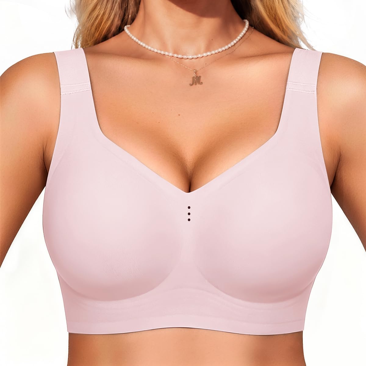 Photo 1 of COCOMARTS Women's Wireless Full Coverage Bra