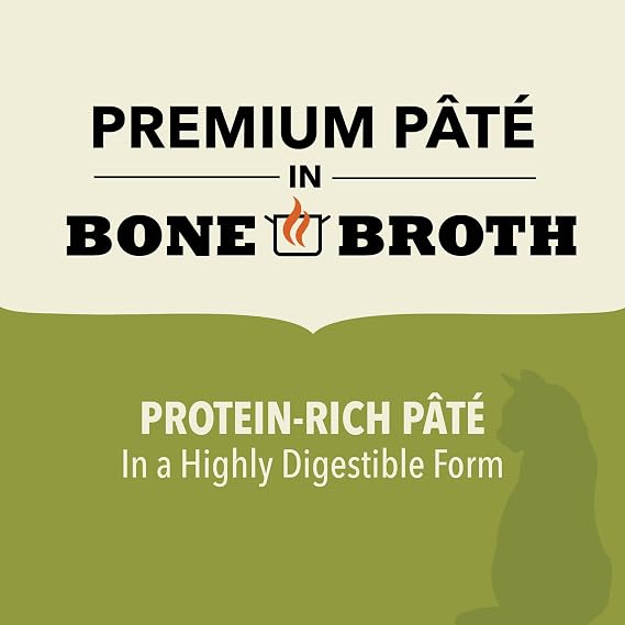 ACANA Pate Wet Cat Food in Bone Broth Lamb Liver Recipe 5.5oz. Cans | High Protein, No Added Grains