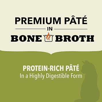 ACANA Pate Wet Cat Food in Bone Broth Lamb Liver Recipe 5.5oz. Cans | High Protein, No Added Grains