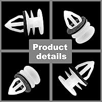 Vista 6 de 20 clips de retención para panel de puerta compatibles con GM Ford Edge GMC Envoy Chevy Chevrolet Trailblazer Suburban Lincoln 15076791