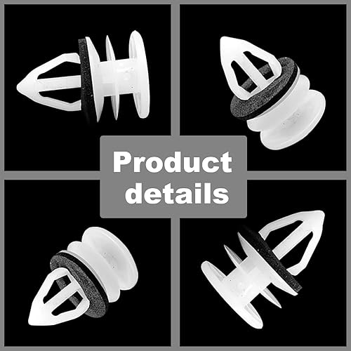 Miniatura 6 de 20 clips de retención para panel de puerta compatibles con GM Ford Edge GMC Envoy Chevy Chevrolet Trailblazer Suburban Lincoln 15076791