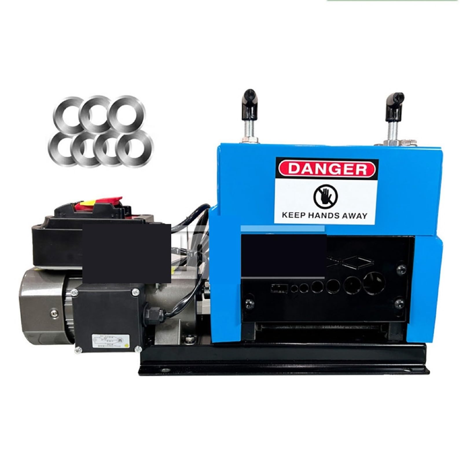 Electric Wire Stripping Machine, 1-23mm Cable Stripper 60W Copper Peeler For Copper Aluminium Wire Recovery for Factory(90W)