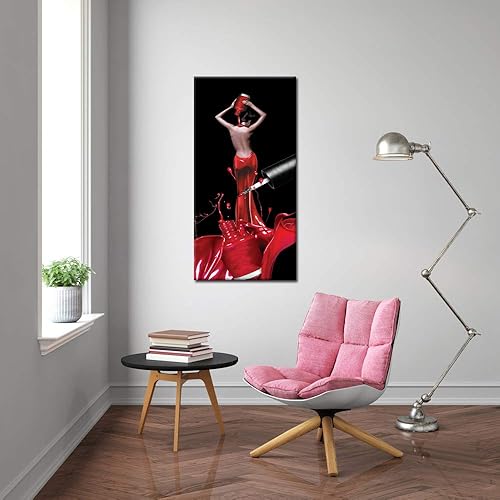 Miniatura 4 de iKNOW FOTO Lienzo grande para pared, diseño de uñas de mujer, arte de moda, manicura, póster de manicura, póster de giclée, obras de arte