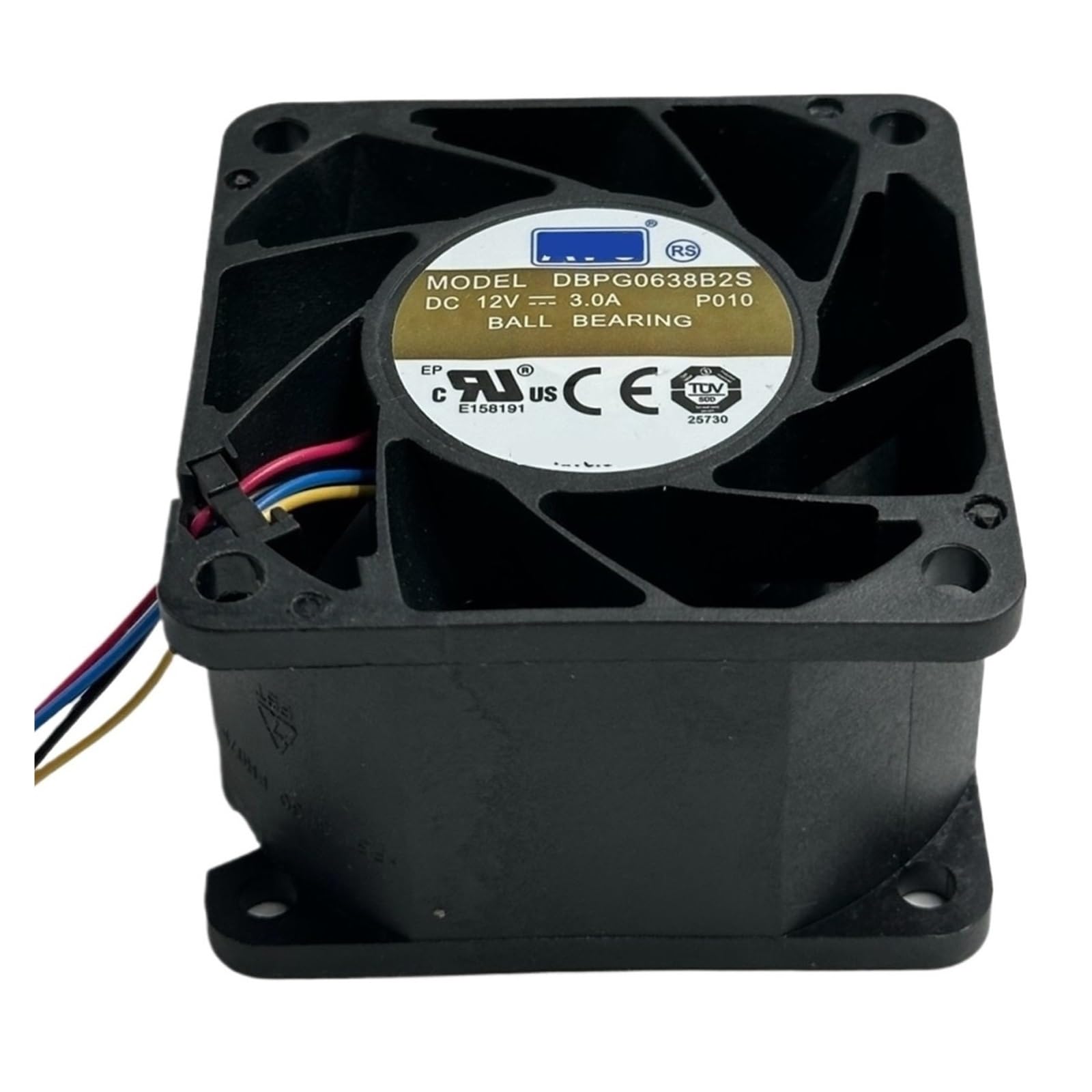 YMUGUEGH DBPG0638B2S 6038 12V 3A 4-wire Cooling Fan