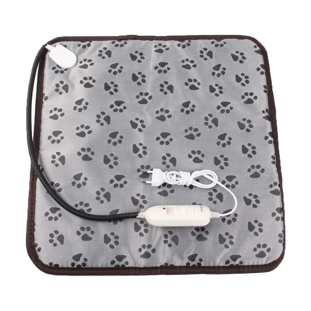 Adjustable Heating Pad For Dog Cat Puppy Power-off Protection Pet Electric Warm Mat Bed Waterproof Bite-resistant Wire