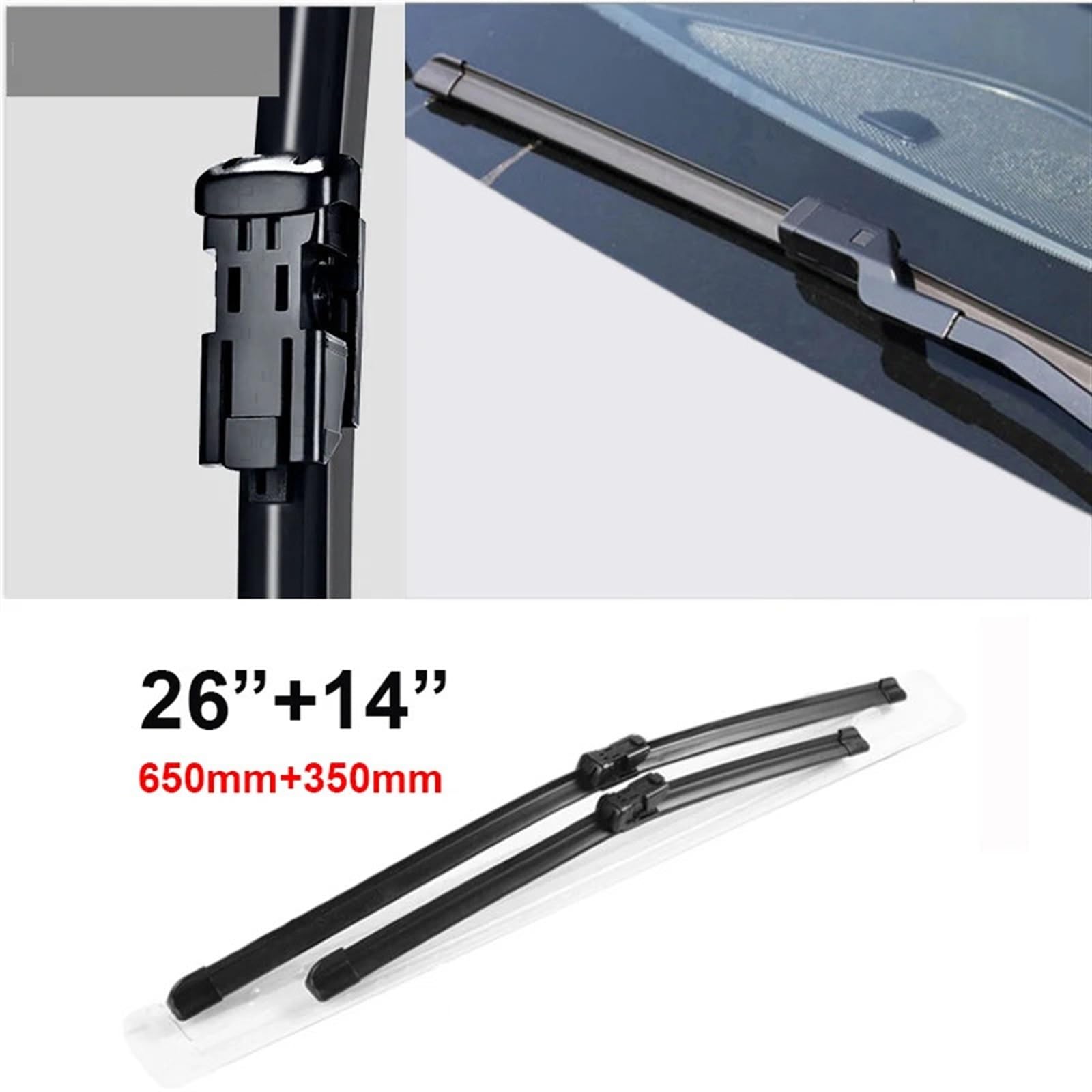 Limpiaparabrisas Coche Compatible Con Geely Para Geometry C GE13 2022 2023 Escobillas Limpiaparabrisas Accesorios Para Coche Escobillas Limpiaparabrisas Delantero Productos Corte Piezas Automóvil