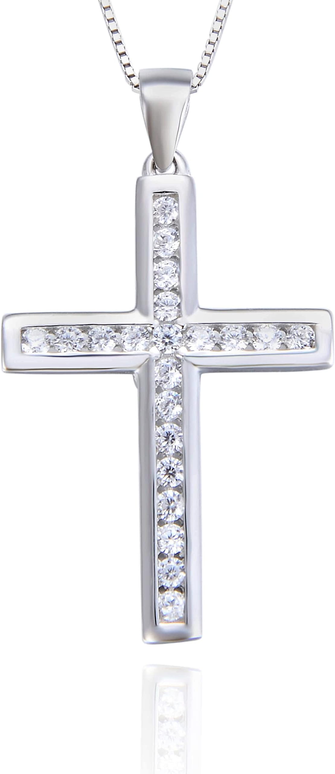 Fashion Crystal 925 Sterling Silver Pendant Necklace for Women Gift Packing J.Rosée Fashion Jewelry JR-1030