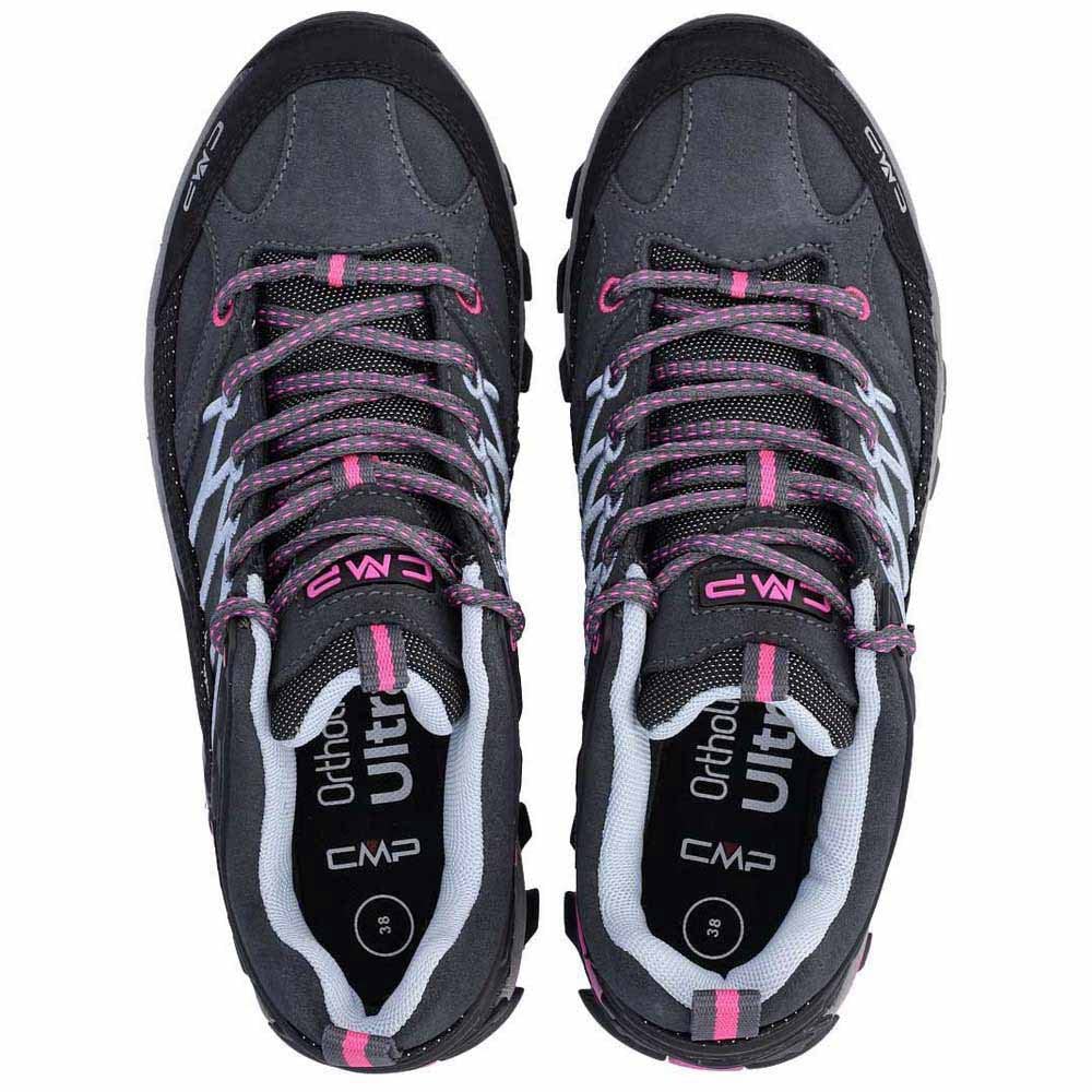 CMP Rigel Low Wmn Trekking Shoes Wp, Scarpe da trekking Donna, Titanio Skyway, 38 EU