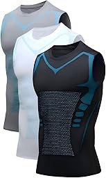 Boost V3 Compression Shaping Shirt Tank Men, Feel the Power of Confidence, Energy & Strength
