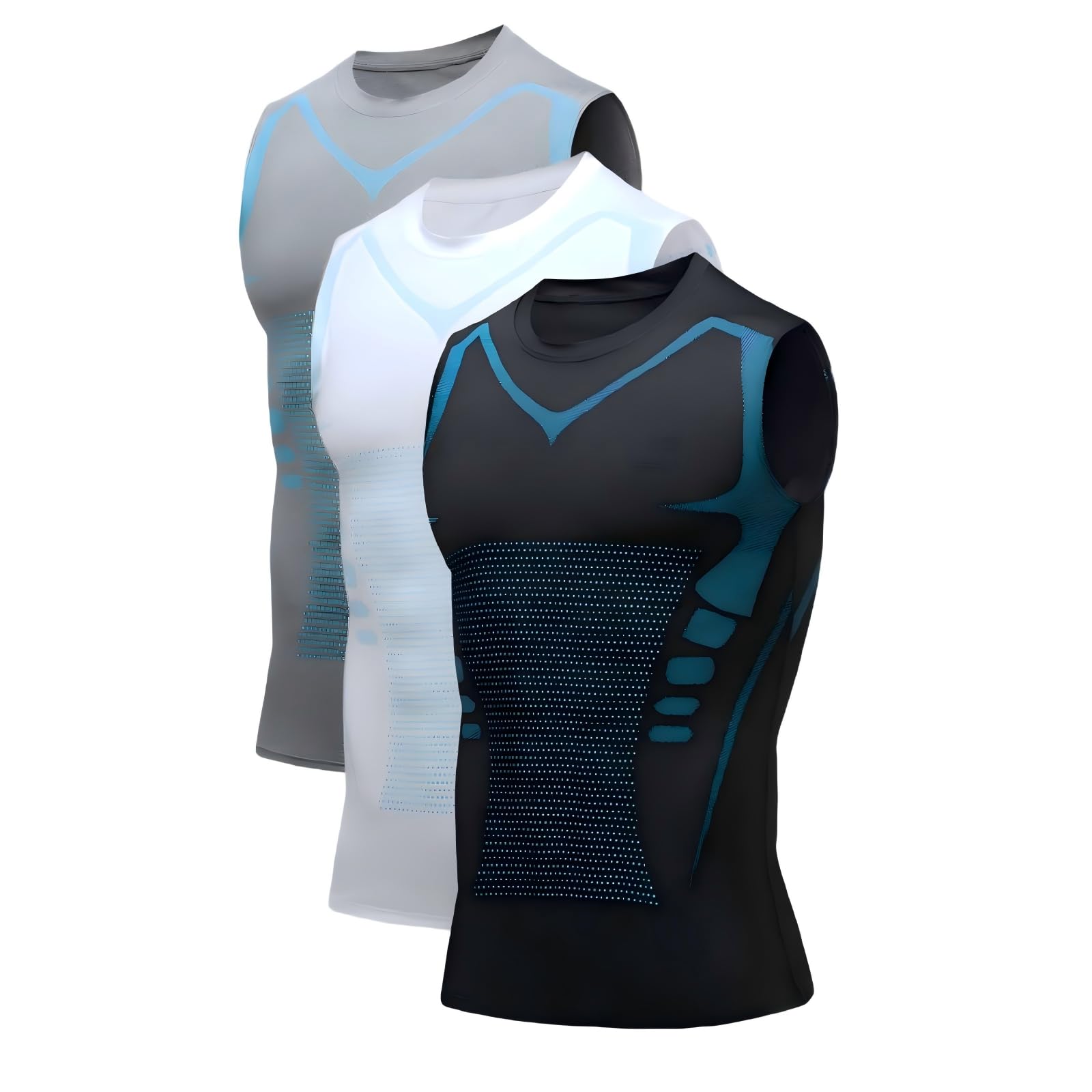 Boost V3 Compression Shaping Shirt Tank Men, Feel the Power of Confidence, Energy & Strength