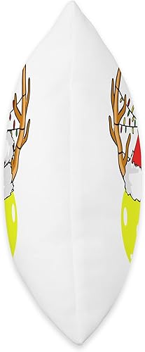 Miniatura 2 de Pickleball Gifts for Players Pickleball - Almohada de Navidad 18 x 18 pulgadas multicolor