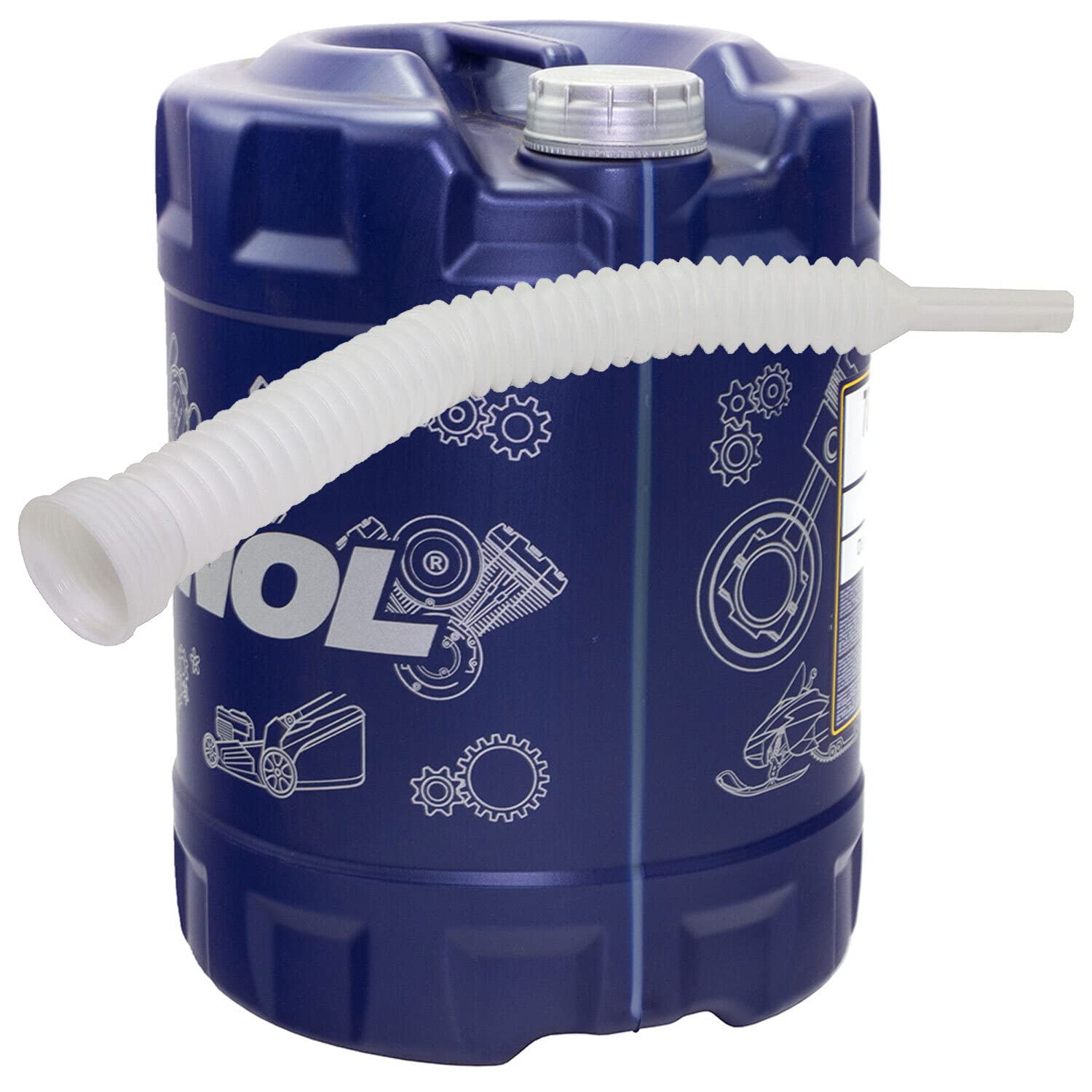Motoröl Motor Öl MANNOL 4- Takt Powerbike 15W-50 API SM 10 Liter mit Ausgießer