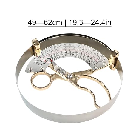 Hat Size Measurer High Precision Ergonomic Lightweight Portable Head