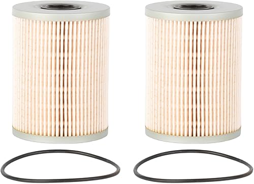 MIU802421 Filtro de combustible con junta tórica compatible con John Deere 3032E 3033R 3038E 3039R 3046R 4044M 4044R 4049R 4052M 4052R 4066M 4066R