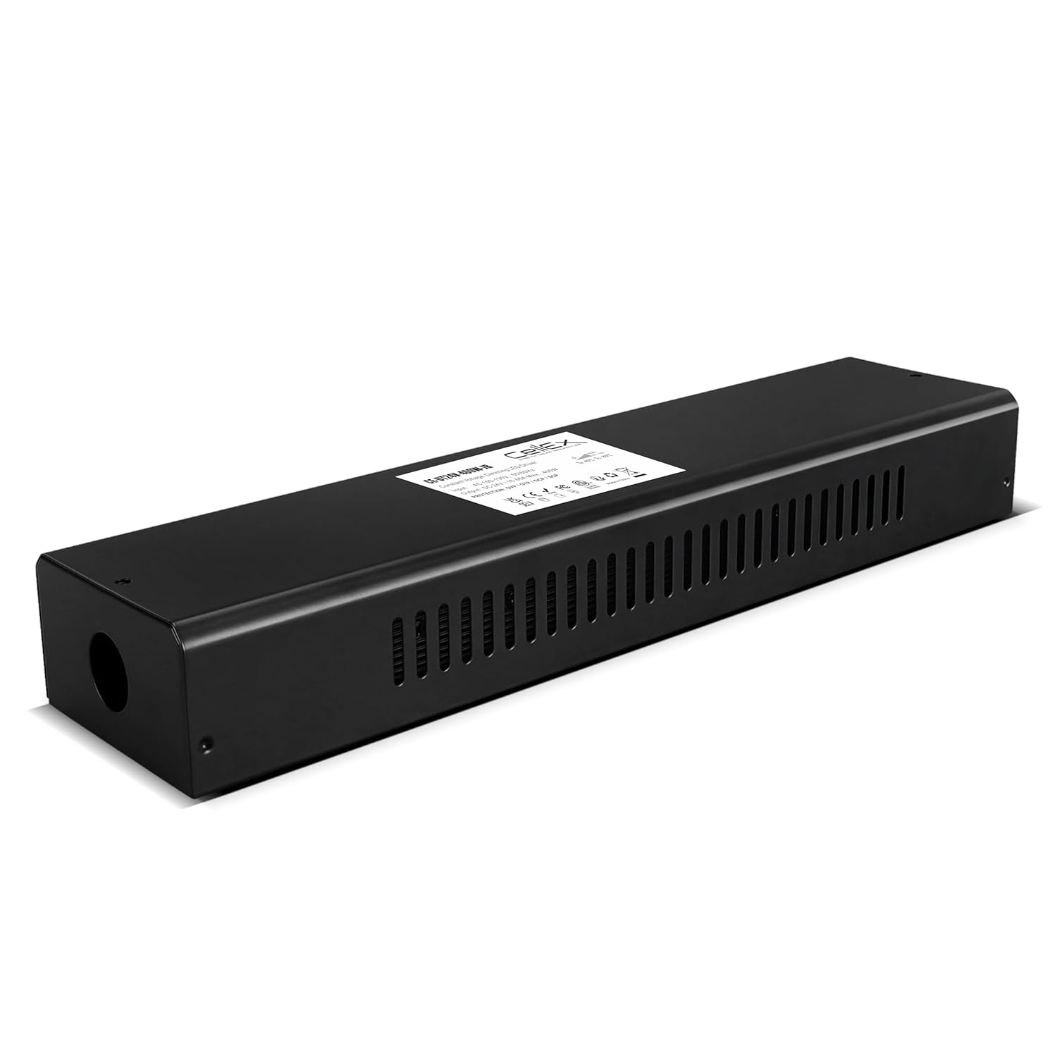 Triac Dimmable LED Driver 24V 400W JB IP20 ETL Listed Class 2 Transformer for LED Lights in Perforated Metal Box Enclosure, Dimmable Power Supply 5 in 1 Triac/0-10V/1-10V/Potentiometer/10V PWM