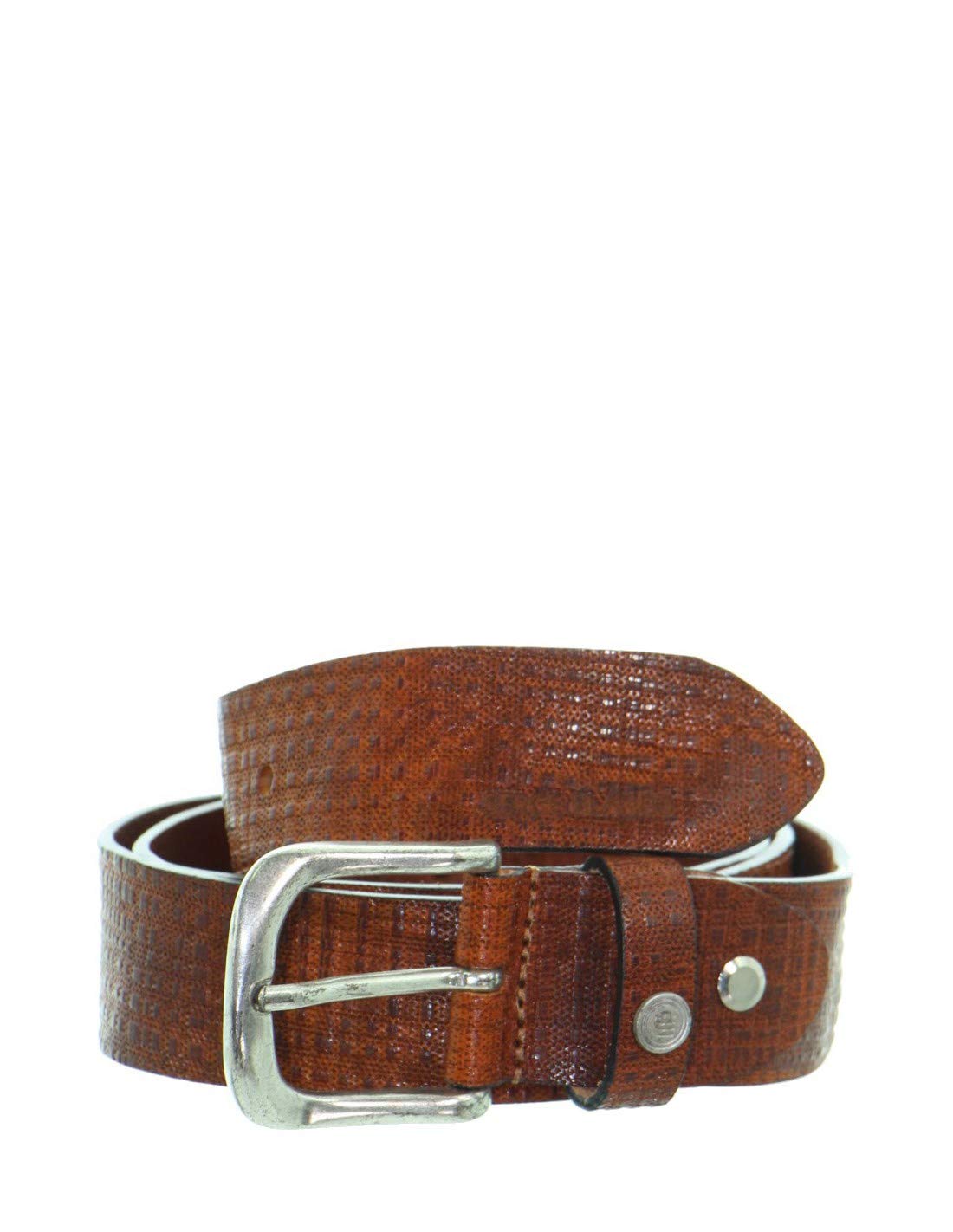 Serge BlancoLeather Belt Ref_49510 149 Cognac, Brown, One size