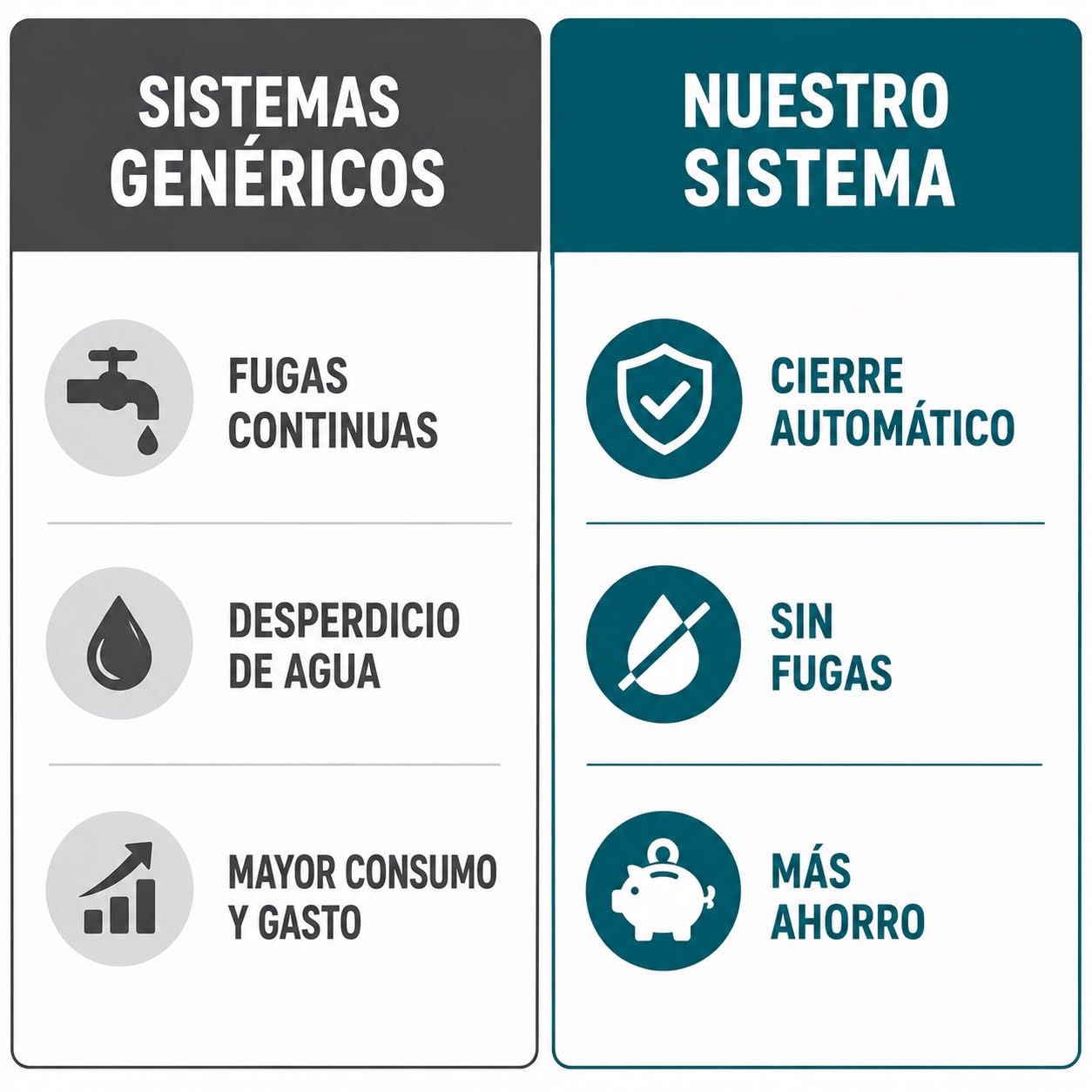 Mecanismo de descarga y llenado WC anti fugas de agua para cisterna de inodoro universal, con cable, doble descarga. (Llenado INFERIOR Ref. 0122401)
