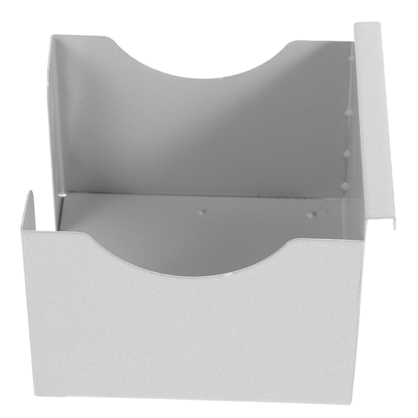 Happyyami Desktop Memo Pad Holder Multifunctional Note Paper Storage Box Sleek Design for Office Home School for Organizing Stationery