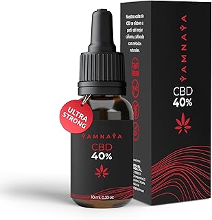 YamnaYa – Huile de CBD 40% Isolat 4000 mg | CBD Pur à 100% | 10 ml | 0% THC | Ultra Concentration & Qualité Premium | Testée et Certifiée en Laboratoire Européen
