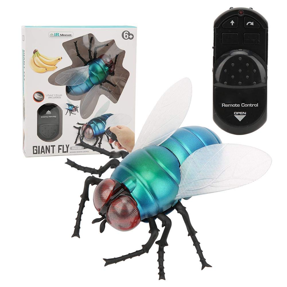 Mouche infrarouge télécommandée - Jouet animal réaliste Simulation insecte pour fête d'enfants