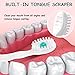 KUGUAN Disposable Mini Toothbrush Travel Toothbrushes with Toothpaste Portable for Portable for Work or Travel Mint (Peppermint, 120 count-5pack)