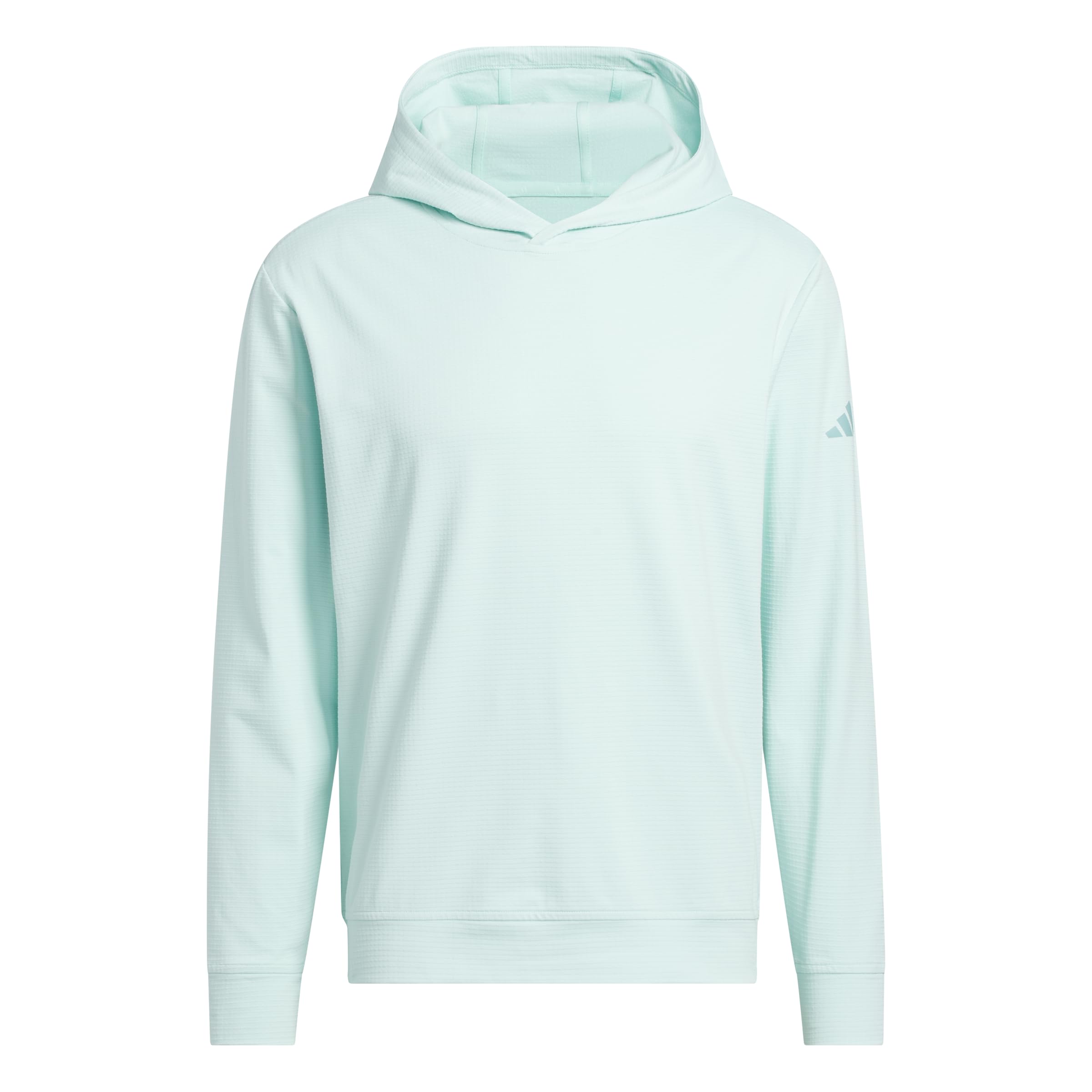 adidas Men's Ultimate365 Elevated Pullover Hoodie Hooded Sweatshirt, Semi Flash Aqua, M
