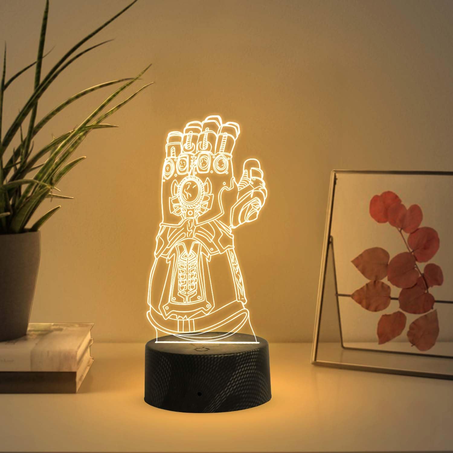 その他 Marvel CF Prism Light Illusionist Young Buy GIFTMEBAZAR 3D Illusion Thor Hand Marvel Light Kids Bedside