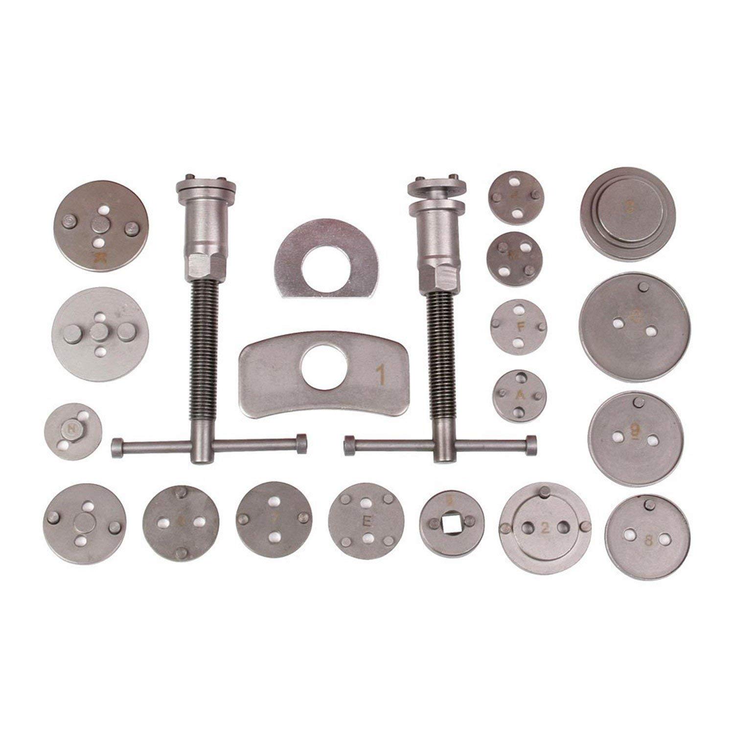 KIT 21 PEZZI RIPRISTINO PISTONE PINZA FRENO UNIVERSALE Compatibile UNIVERSALE