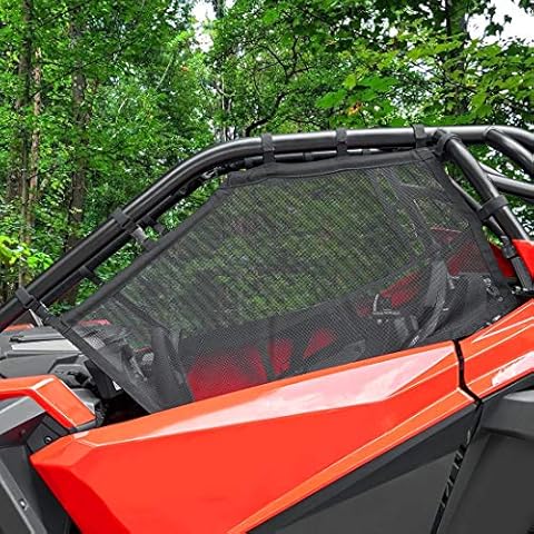 KEMIMOTO Window Nets Roll Cage Mesh Guard Compatible with 2020-2023 Polaris RZR PRO XP 2022 RZR PRO R RZR Window Nets for 2 Seater - Set of Two (Left and Right) Cover