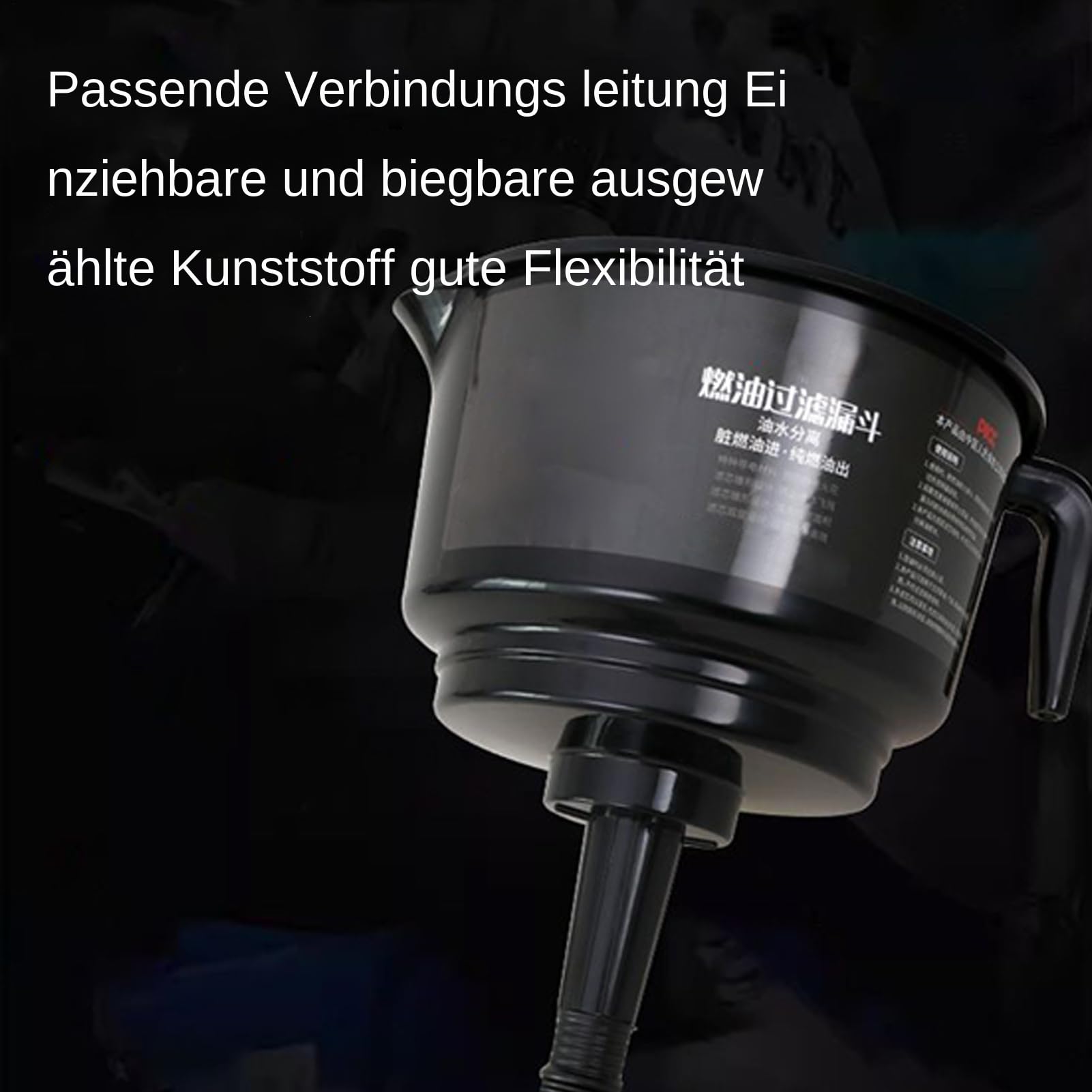 Imbuto Separatore Acqua Olio per Auto Imbuto Filtro Separatore per Veicoli | Auto per Manutenzione e Rifornimento Carburante Veicoli