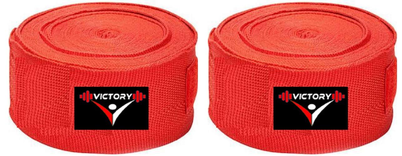 VICTORY Professional Boxing Hand Wrap & Hand Bandage - Imported 110 -inch (Red) (B0878T3GNB) Amazon Price History, Amazon Price Tracker