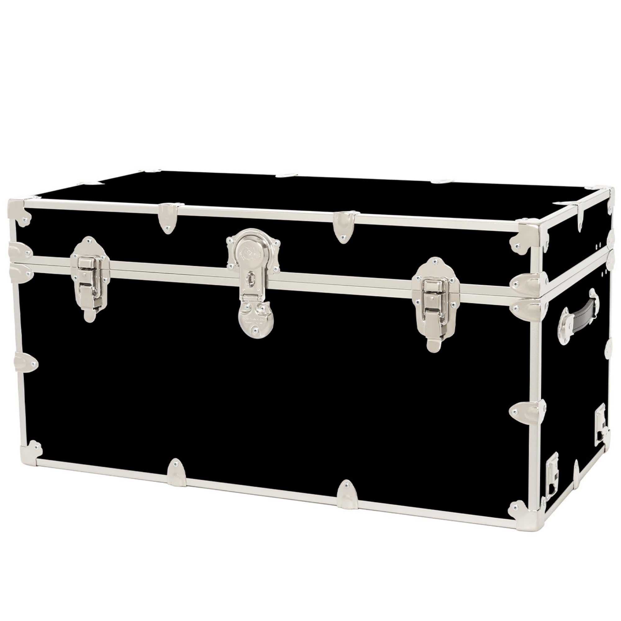 Rhino Trunk & Case Classic XXL Home Storage & College Trunk - 36"x18"x18", 1500+ lbs Capacity, Many Colors, Soft-Close Lid. USA Made Secure Dorm Furniture & Organization, Steamer Style Blanket Chest