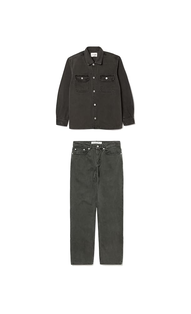 LACOSTE オーガニックコットンガーメントダイデニムシャツ Amazon.co.jp: [ラコステ] 公式 オーガニックコットンガーメント