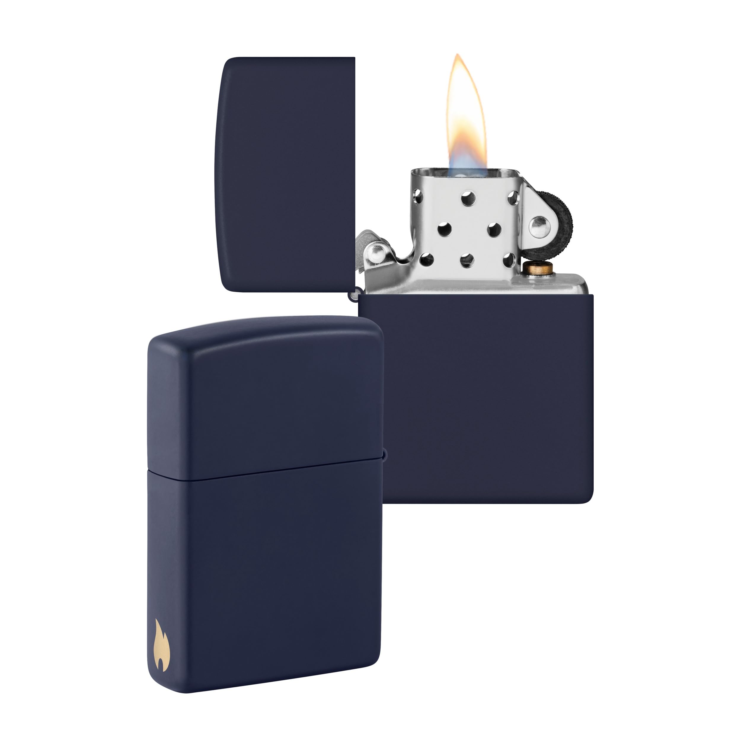 Zippo Encendedor a Prueba de Viento - Diseño de Llama - Cromo Satinado - Recargable - Reutilizable - Diseño a Prueba de Viento - Caja de Regalo Hecho en EEUU - Exclusivo en Amazon — view 33