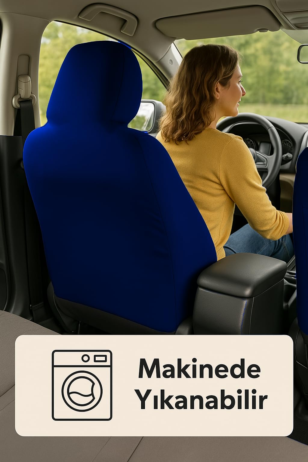 Arac koltugunu korurken tarzini yansit Skoda Yeti ile uyumlu oto koltuk kilifi burada Lacivert