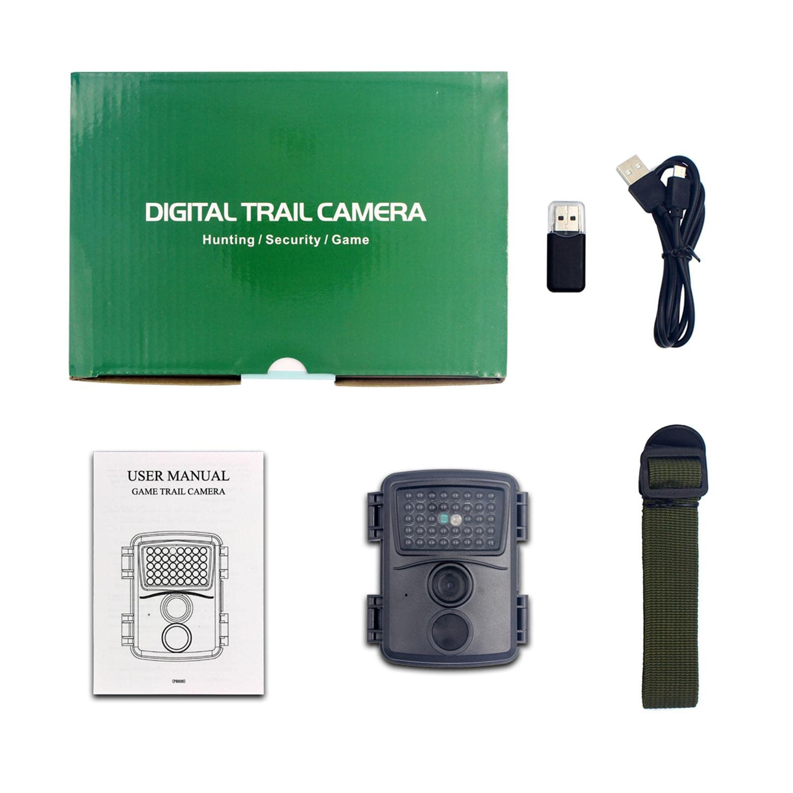 CLUB BOLLYWOOD Waterproof Pr600 Outdoor Trail Wildlife Camera Night Vision Black | Consumer Electronics | Home Surveillance | Cables Adapters & Connectors-image-11