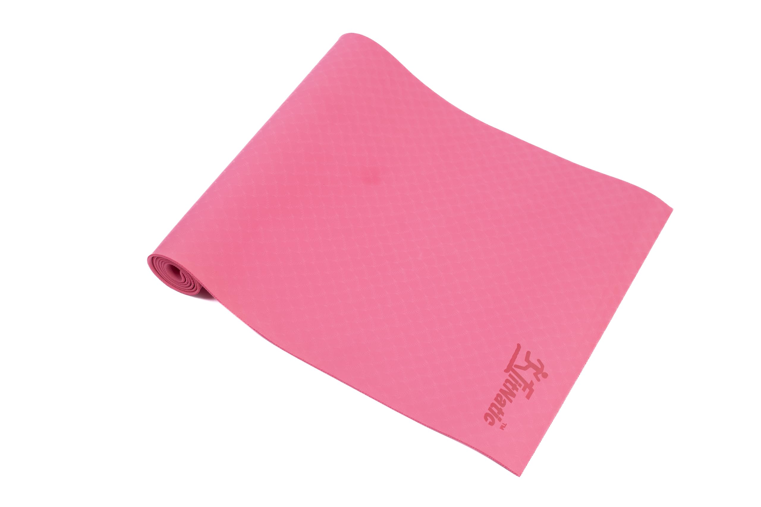 FITNATIC Yoga Mat For EVERYONE With Strap,Perfect Thick Exercise Yoga Mat For Men And Women For Workout, Yoga, Fitness, Exercise Mat Anti Slip Mat, Anti Odour Yoga Mat 4mm Gym Mat (PINK) (B0D4MPBS4G) Amazon Price History, Amazon Price Tracker