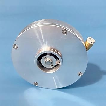 High Efficiency Blade-Less Turbine CNC Machined Aluminum Alloy Housing, 1000-30000 RPM Multi-Disk Centrifugal Design for Fluid Energy Conversion & Generator