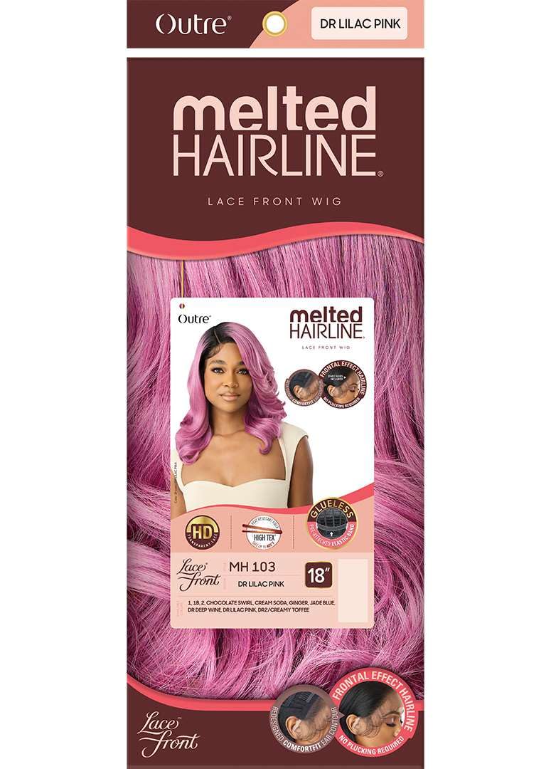 Outre Lace Front Wig - Melted Hairline - MH 103 (JET BLACK 1)