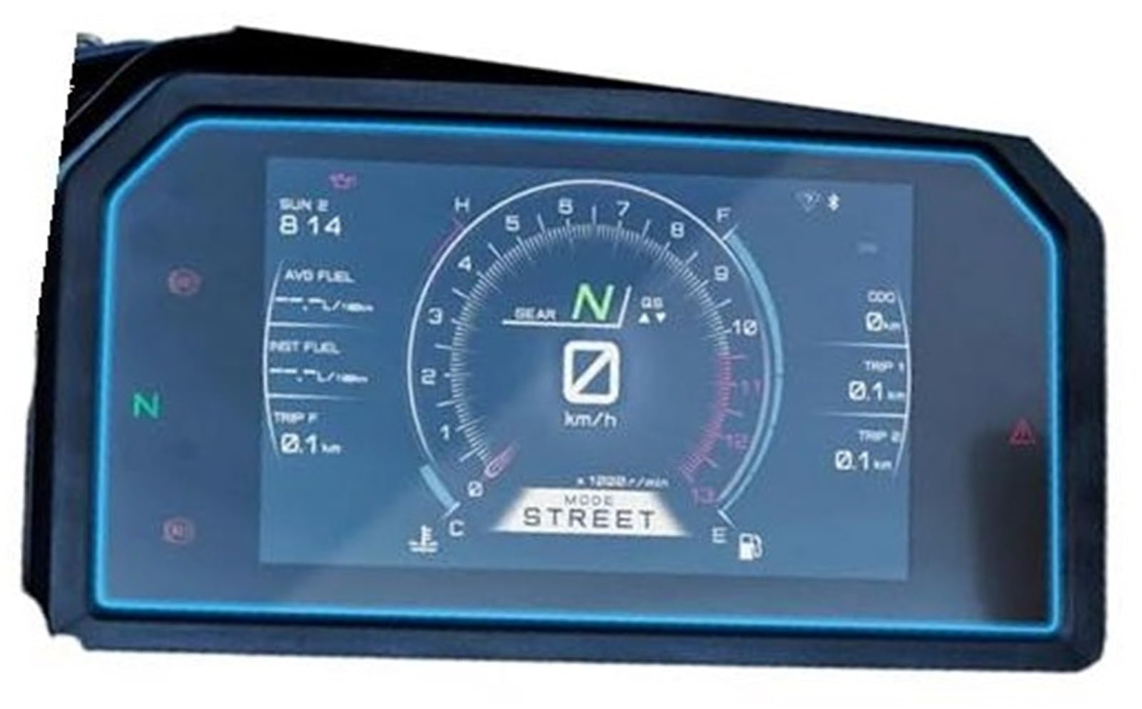 Screen Protector Motorcycle Scratch Cluster, for Tracer9 Tracer 9 Tracer-9 GT + 2023 Motorcycle Dashboard Protective Film(BLACK 1)