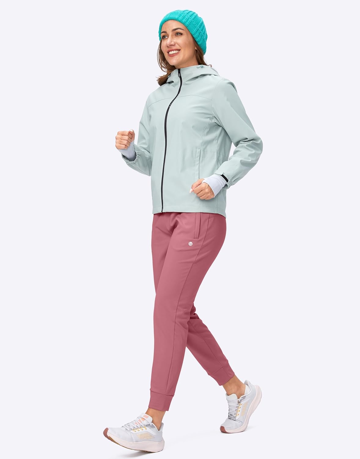 G Gradual Women's Fleece Lined Joggers High Waisted Water Resistant Thermal Winter Sweatpants Running Hiking Pockets - Image 6