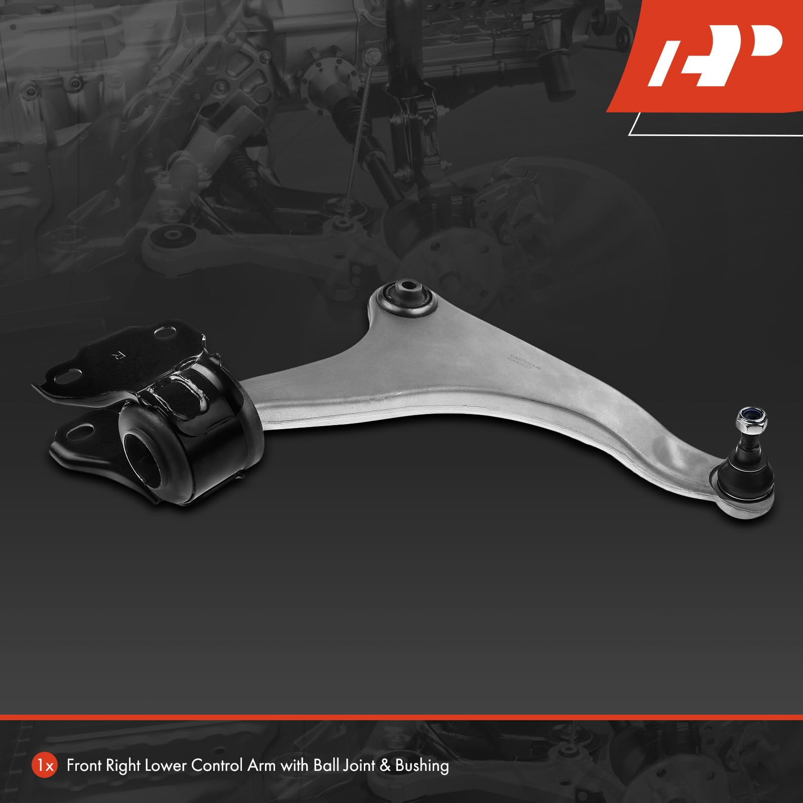 Brazo De Control Inferior Delantero Derecho (pasajero) Con Rótula – Volvo C70 S40 V50, Detroit Axle