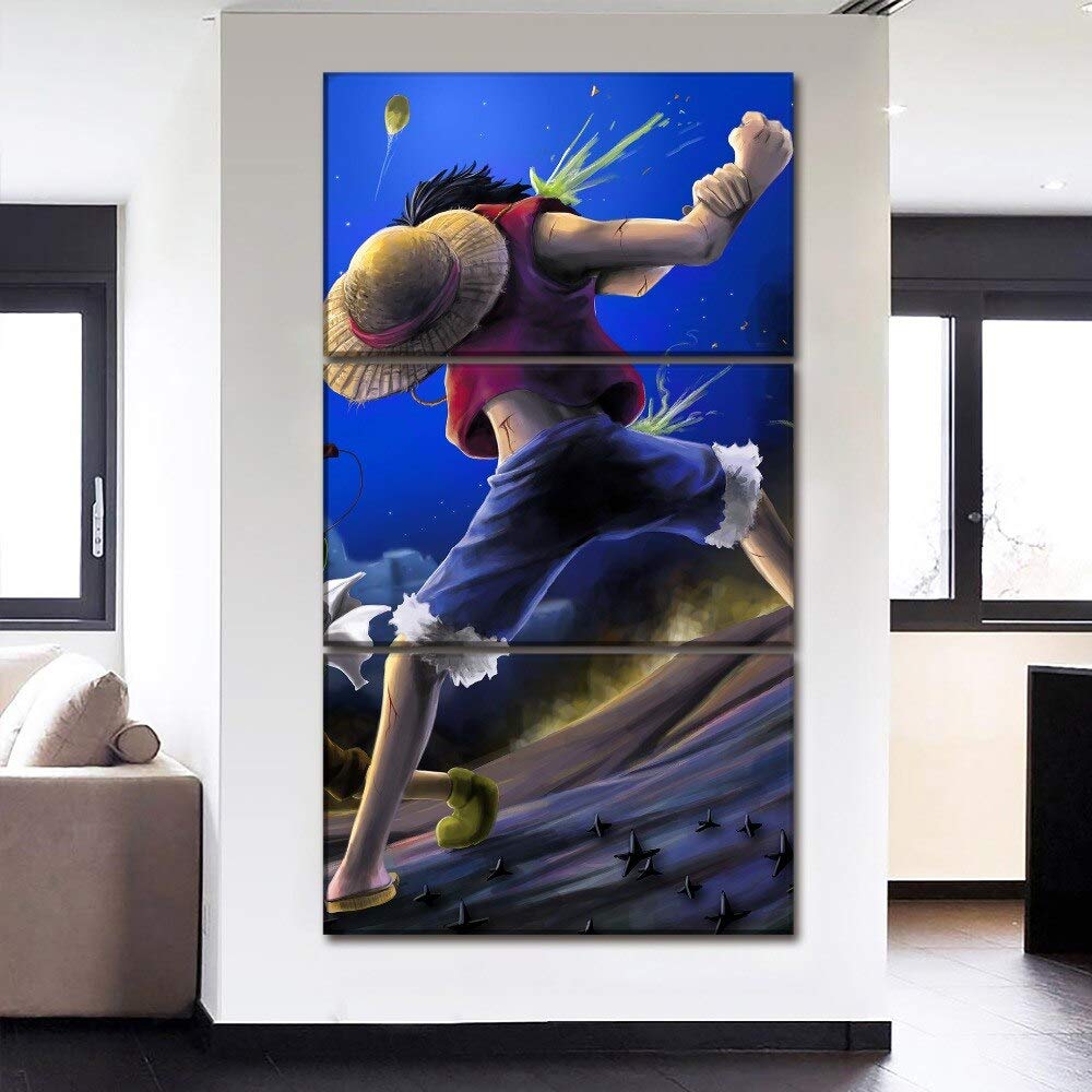 Tableau modulaire encadré anime pour remplacer un poster froissé