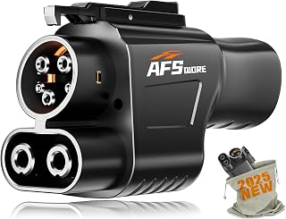 NACS to CCS Adapter, Fast Charging Supercharge, Max 500A 1000V Electric Vehicle Charging Adapters, NACS to CCS Electric Vehicle Adapter Fit for All Ford EVs, GM, Rivian